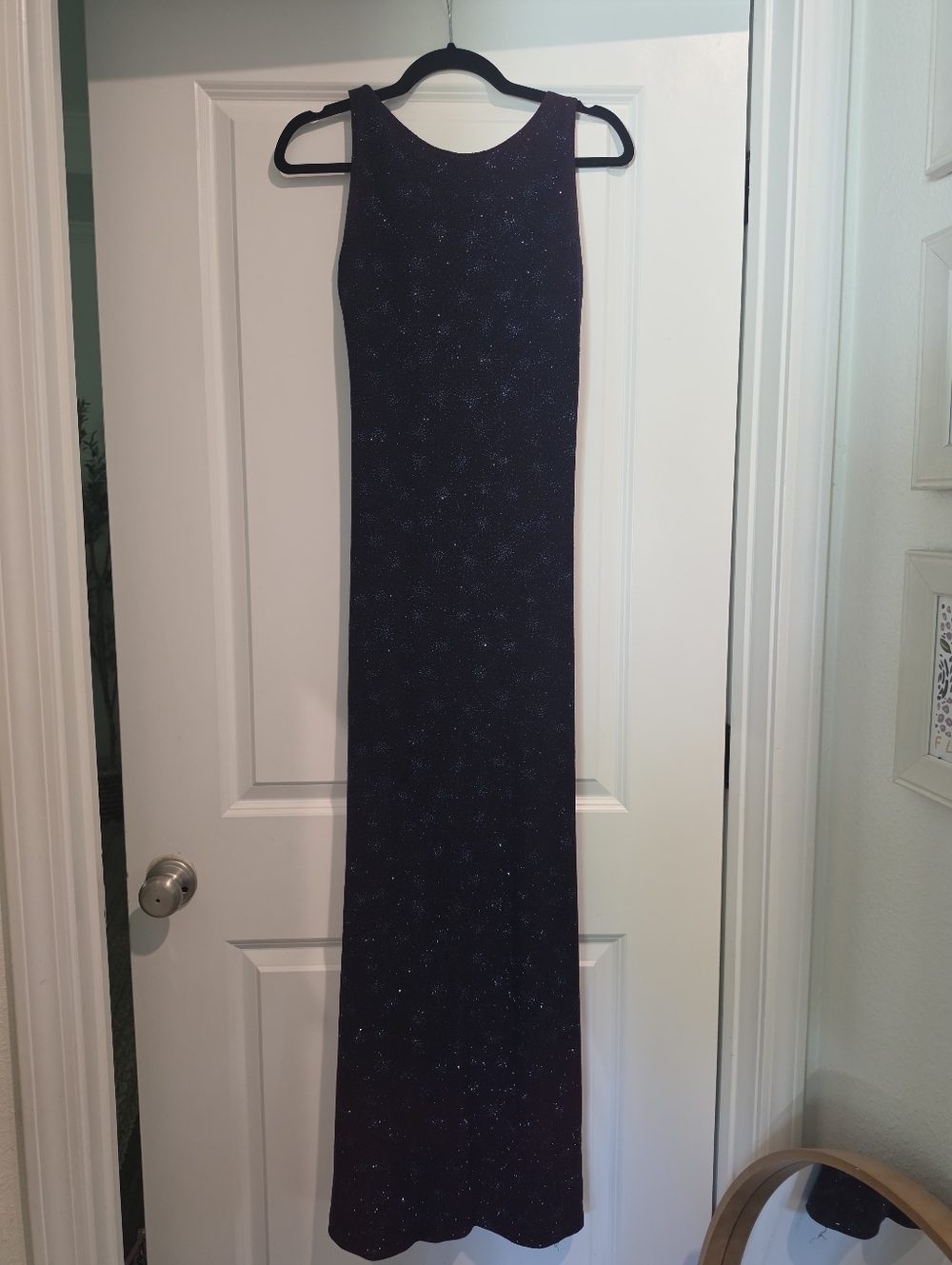 Vintage Ronnie Nicole Sparkle Star Formal Dress - Picture 2 of 8